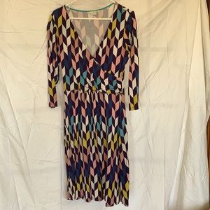 Boden Elena fixed Wrap Dress Size 8R